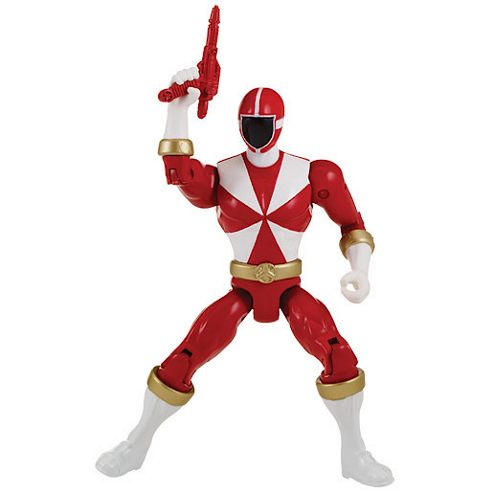 Image of Power Rangers Super Megaforce - 12.5cm Lightspeed Rescue Red Ranger Action Figure