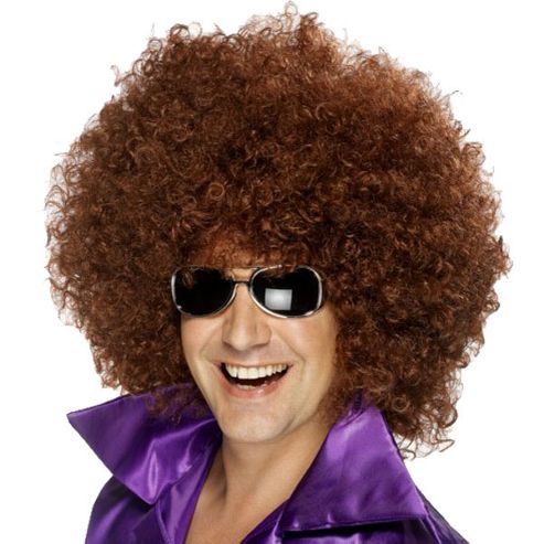 Image of Mega Huge Afro Wig - Brown