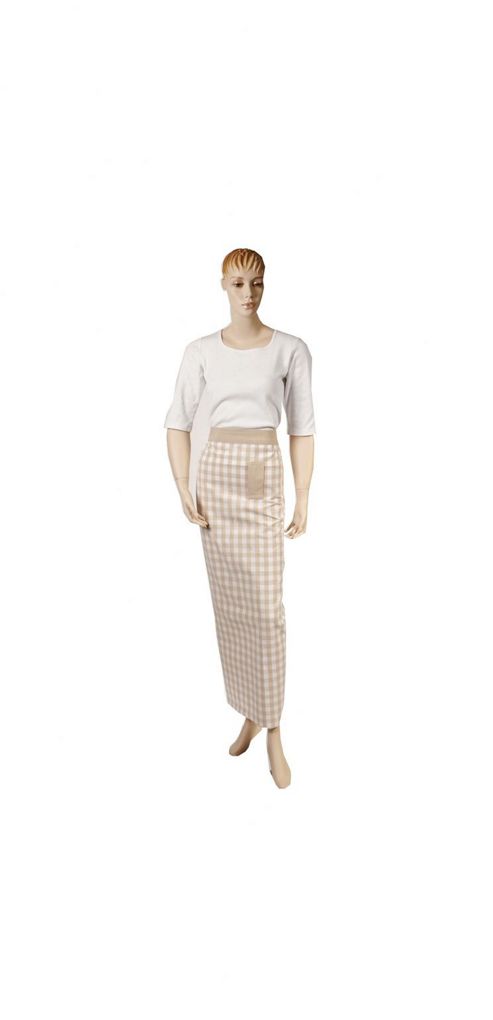 Image of In The Mood Collection-- Karo Half Apron - Beige
