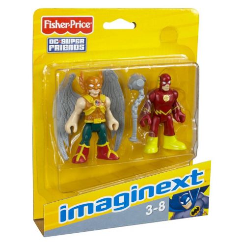 Image of Fisher Price Imaginext Dc Super Friends Hawkman And The Flash