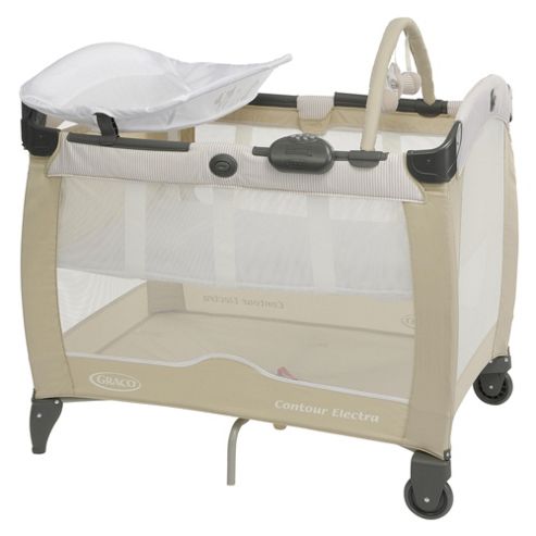 Image of Graco Contour Electra Travel Cot, Benny & Bell