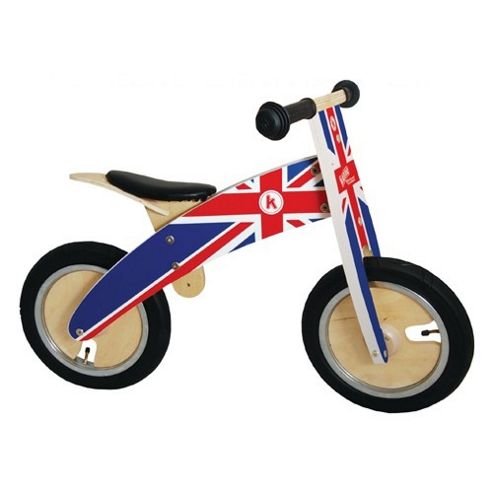 Image of Kiddimoto Kurve Balance Bike (union Jack)
