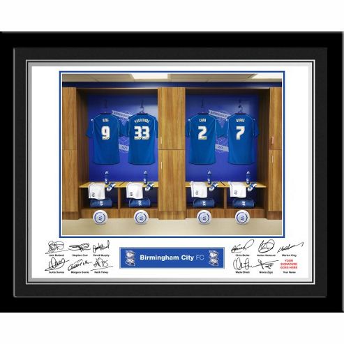 Image of Personalised Birmingham Dressing Room Frame