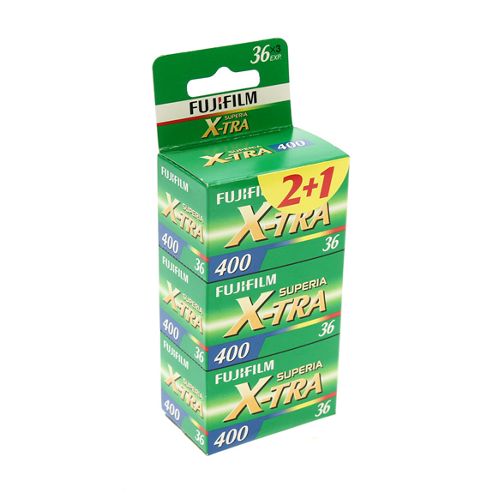 Image of Fujicolor Film - Superia X-tra 400 36 Exposures 135 3pk