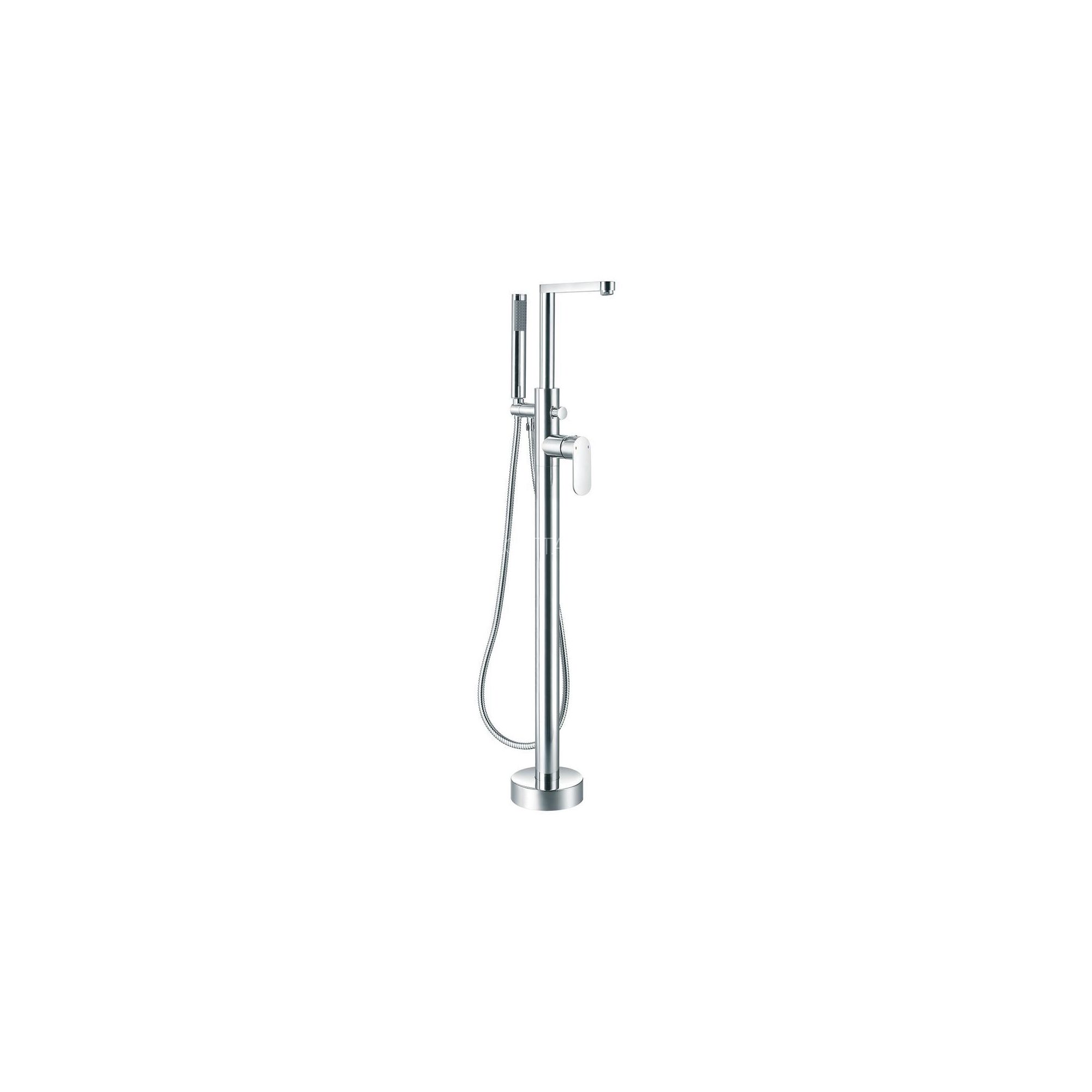 Sagittarius Metro Floor Mounted Bath Shower Mixer Tap with Shower Kit at Tesco Direct