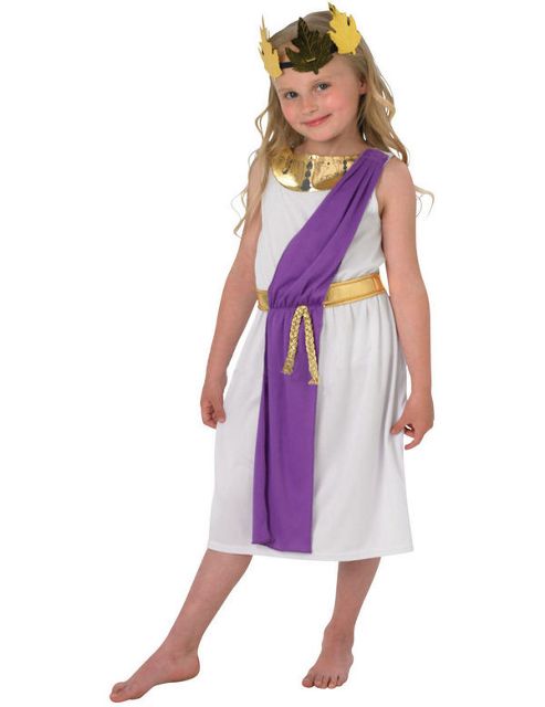 Image of Roman Girl - Child Costume 7-8 Years