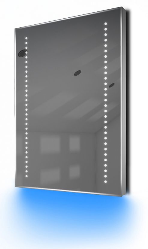 Image of Ambient Ultra-slim Led Bathroom Mirror With Demister Pad & Sensor K10b