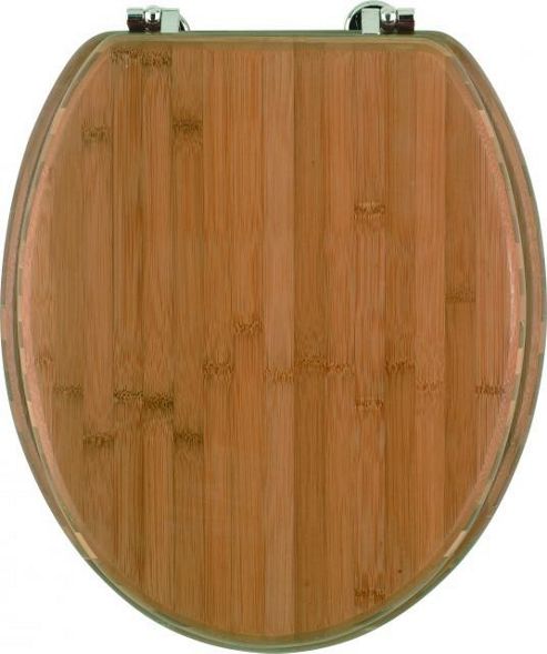 Image of Sanwood Bambus Toilet Seat In Dark