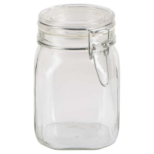 Image of Bormioli Rocco Clip Glass Storage Medium Jar