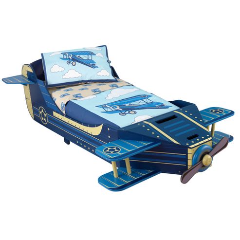 Image of Kidkraft Airplane Toddler Bed