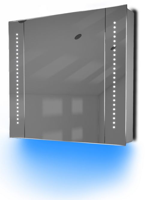 Image of Ambient Demist Bathroom Cabinet With Sensor & Internal Shaver Socket K65b