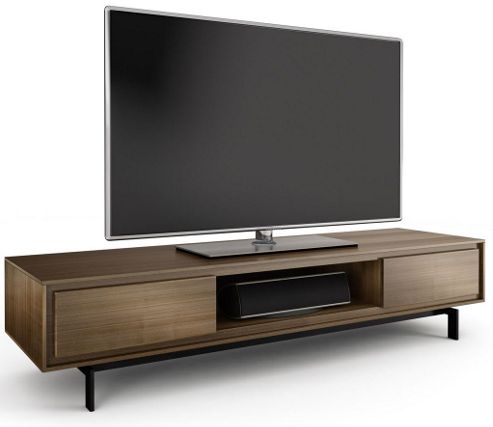 Image of Bdi Signal 8323 Natural Walnut Tv Cabinet