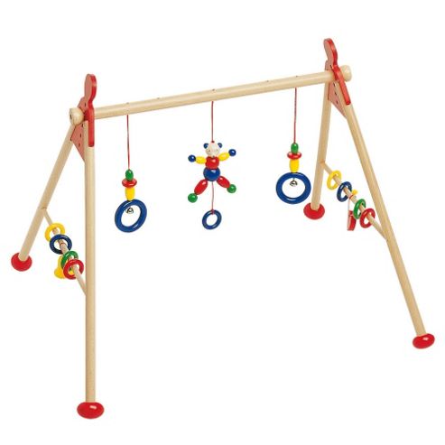 Image of Heimess 739414 Wooden Baby Gym (bear)