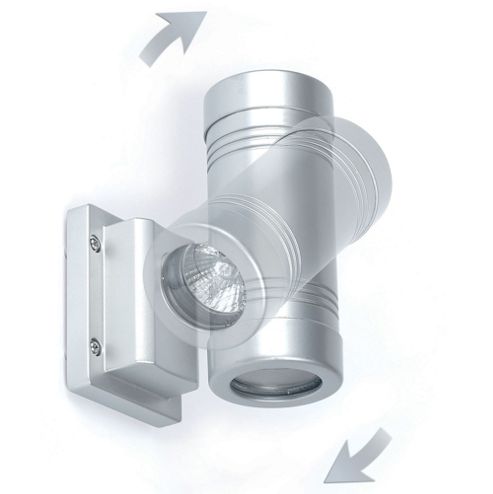 Image of Endon Lighting Two Light Outdoor Wall Spot Light