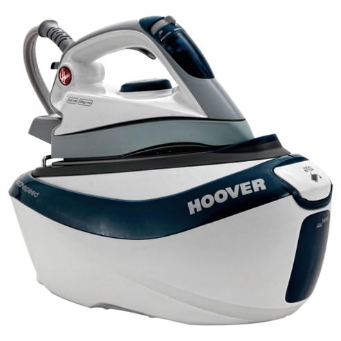Image of Hoover Sfd4101/2 Easy Glide Ceramic Plate Steam Generator Iron - Teal & White