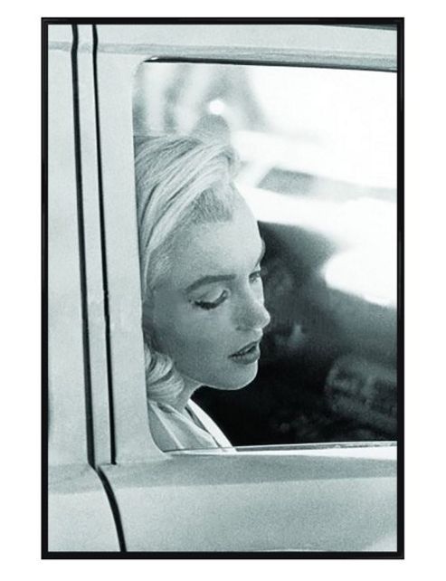 Image of Marilyn Monroe Gloss Black Framed The Misfits Poster