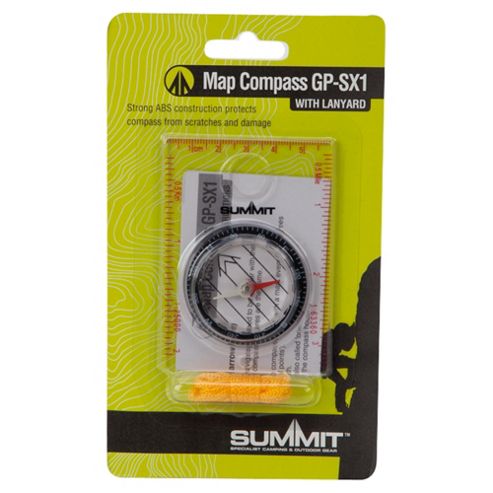 Image of Summit Map Compass With Lanyard