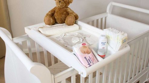 Image of Nutkin Cot-top Baby Changer
