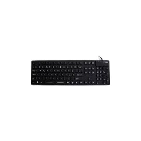 Image of Accuratus Accumed 105 Usb/ps2 Antibacterial Medial Keyboard (black)