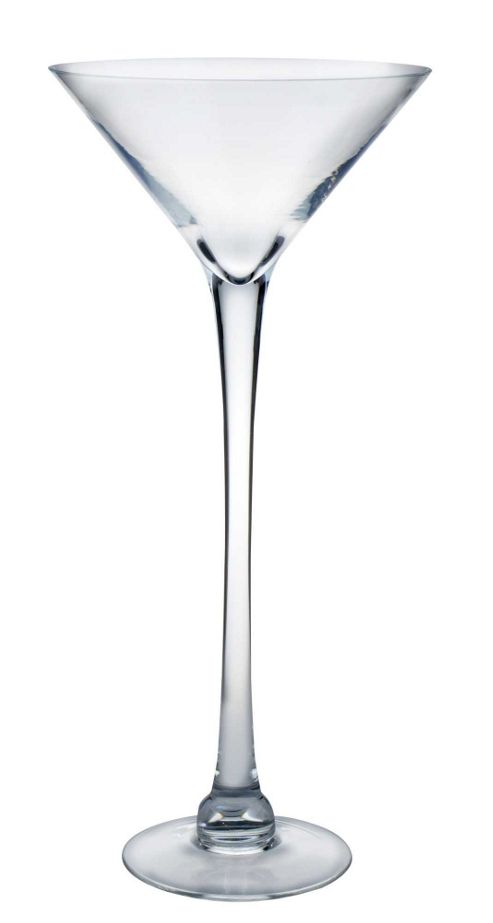 Image of Giant Martini Cocktail Glass - Colour Retail Gift Box - Height 50cm