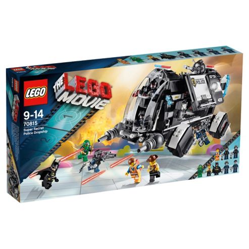 Image of Lego Movie Super Secret Police Dropship 70815