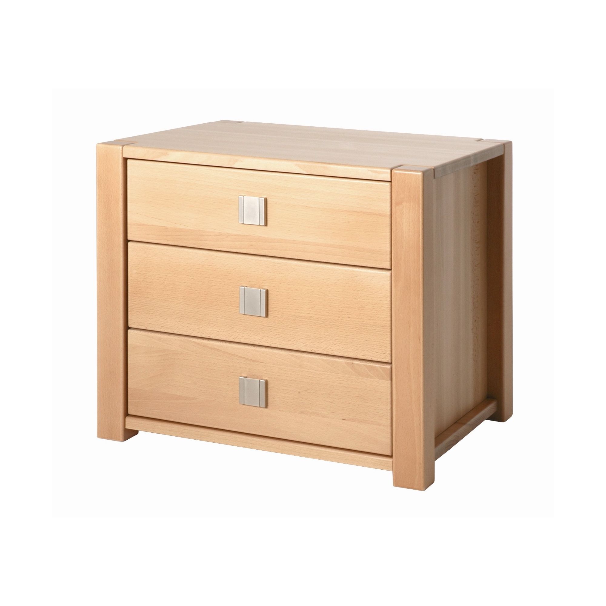 Urbane Designs Tizio Novo 3 Drawer Bedside Table at Tescos Direct