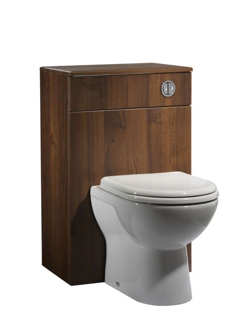 Image of Tavistock Opal 79 X 50cm Back To Wall Wc Unit - Walnut