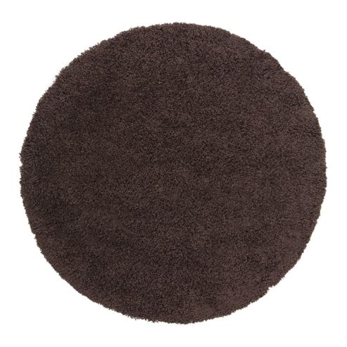 Image of Nordic Cariboo Brown 133x133 Cm Shaggy Rug
