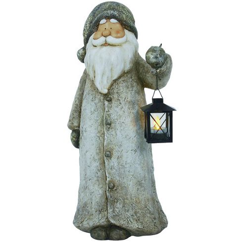 Image of Naeve Leuchten Santa Clause With Lantern - Colourful