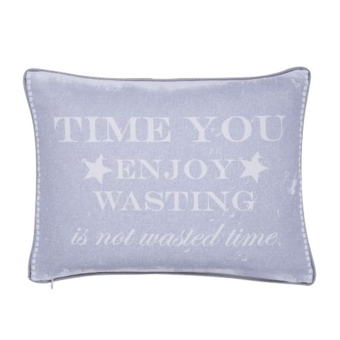 Image of Catherine Lansfield Home Wasting Time Cushion
