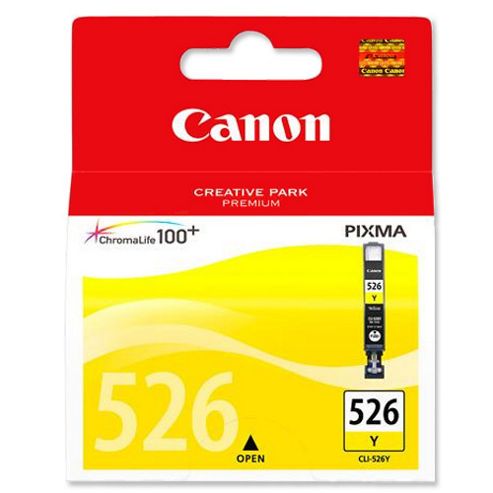 Image of Canon Cli-526 Printer Ink Cartridge - Yellow