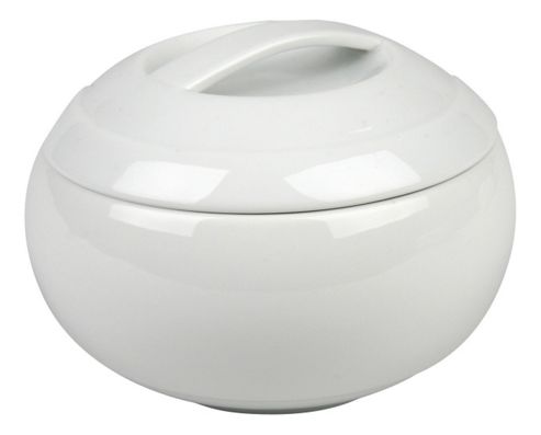 Image of Waechtersbach Sugar Bowl In Zero Neutral With Bm