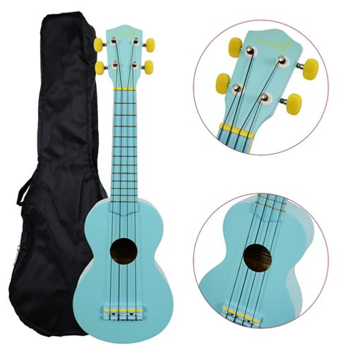 Image of Rocket Soprano Ukulele Inc Bag - Blue
