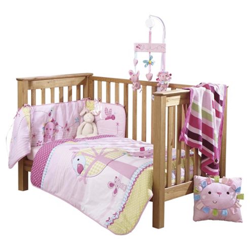 Image of Clair De Lune Lottie & Squeek 2 Piece Set, Quilt & Bumper, Cot Bed