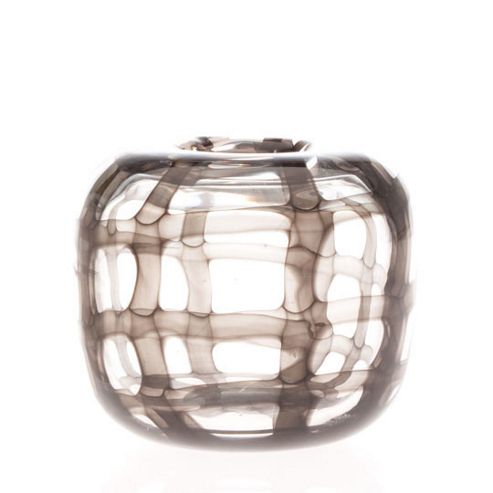Image of House Additions Black And White Vase - Black