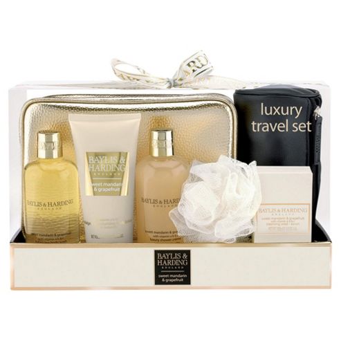 Image of Baylis & Harding Sweet Mandarin & Grapefruit Luxury Travel Set