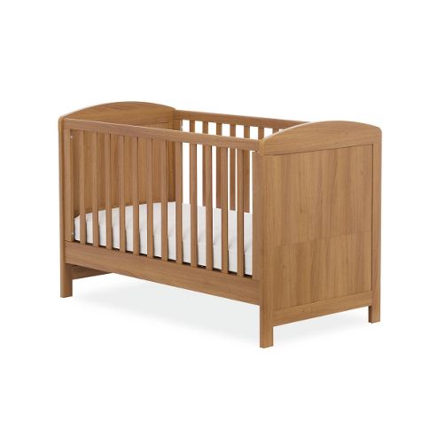 Image of Mothercare Padstow Cot Bed- Oak
