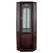 Caxton York Cradenza Corner Cabinet in Mahogany