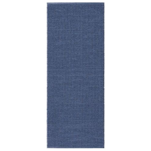 Image of Swedy Urban Blue Rug - Runner 60 Cm X 180 Cm (2 Ft X 5 Ft 11 In)