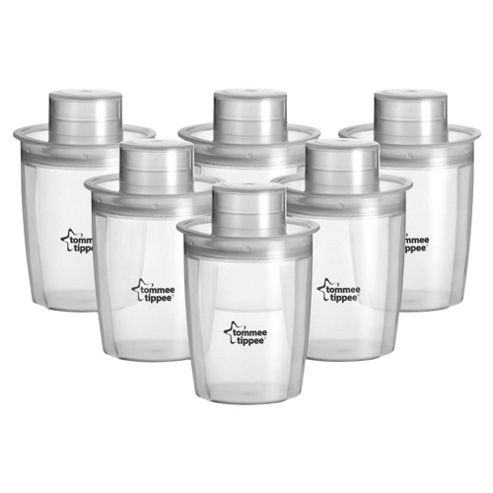 Image of Tommee Tippee Closer To Nature Milk Powder Dispensers X6