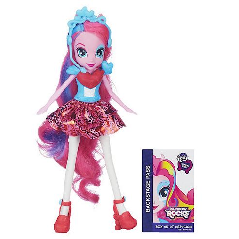 Image of My Little Pony Equestria Girls Doll - Rainbow Rocks Pinkie Pie