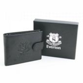 Everton FC Black Leather Wallet