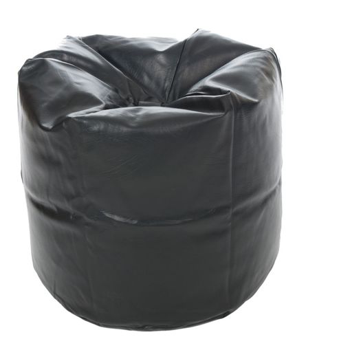 Image of Kaikoo Bean Bag - Leather Black