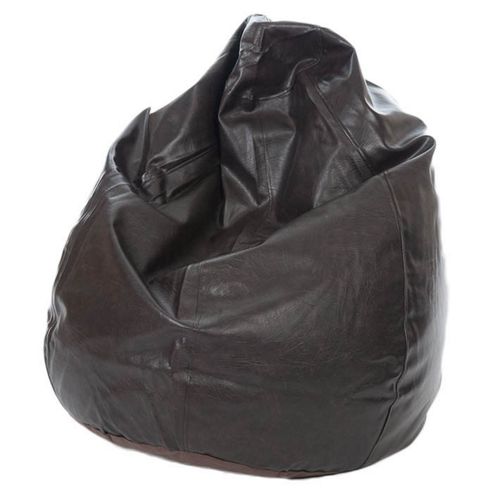 Image of Kaikoo Tear Drop Chair - Leather Brown