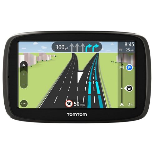 Image of Tomtom Start 50 Sat Nav, 5" Lcd Touch Screen With Lifetime Uk Maps