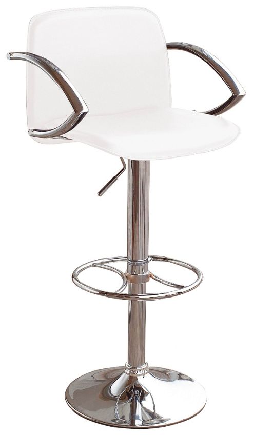 Image of Premier Housewares Retro Faux Leather Bar Chair
