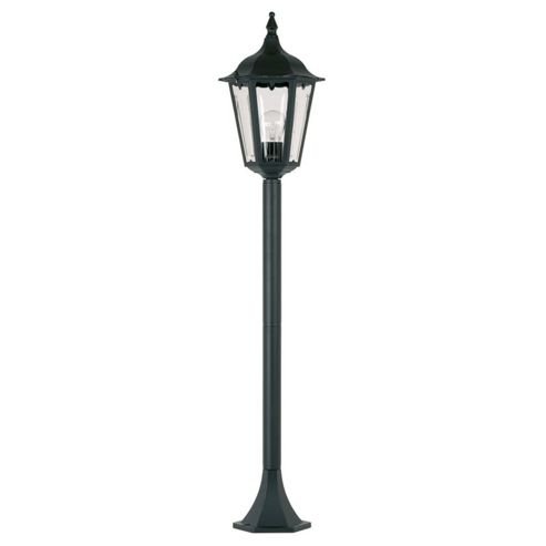 Image of Endon Lighting Classic Post Lantern In Black