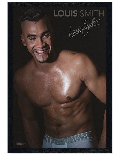 Image of Louis Smith Black Wooden Framed Strictly Sexy Poster