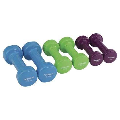 Image of York Fitness 10kg Fitbell Set