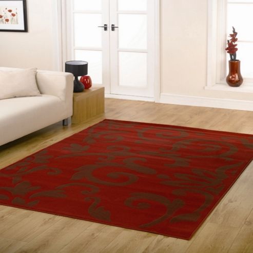 Image of Retro Classics 8033 Red 120x160 Cm Rug